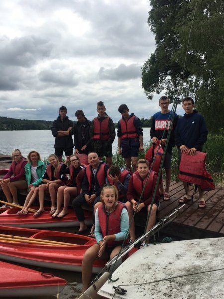 Obóz letni w Kretowinach